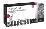 Aurelia Absolute Black Nitrile Gloves X-Small 200/Box