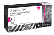 Aurelia Absolute Black Nitrile Gloves Small 200/Box