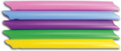 HI-VAC Oral Evacuator Tips 100/Pk Assorted Neon