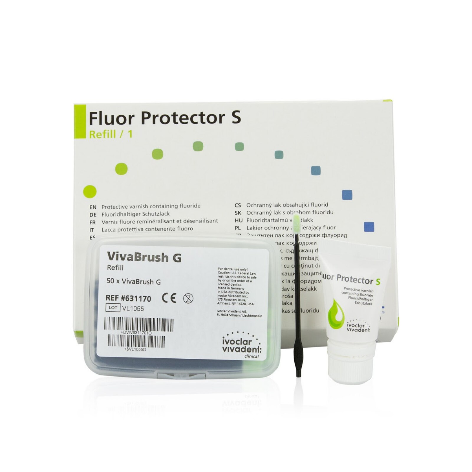 Fluor Protector S Fluoride Vrnsh Tube 1.5 % Ammonium Fluoride 7 mL 7 Gm Mint Ea thumbnail 5
