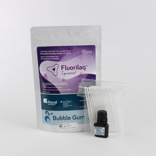 Fluorilaq Squeeze Fluoride Varnish 5% Sodium Fluoride 9.5 mL Bubblegum 9.5Gm/Bt thumbnail 9