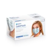 Safe-Mask Premier Elite Earloop White 50/Bx ASTM 3