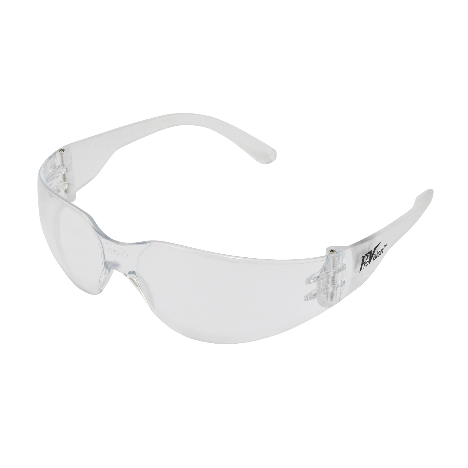 Mini Econo Wraps Eyewear, Clear Lens, Clear Frame, 1/Pk, 3607C thumbnail 10