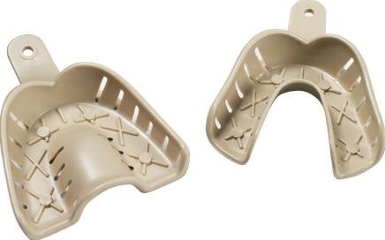 Waterpik Master Tray® Disposable Single Arch Impression Tray 5 Small Upper 12/Bx product image