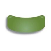 Slick Bands XR 3D 6.4mm Matrices Bicuspid Green 50/Pk
