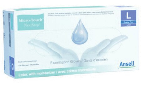 Micro-Touch NextStep PF Latex Gloves X-Large 100/Box product image