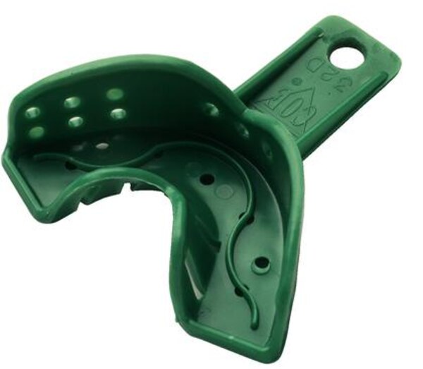 DC Dental Spacer Tray 12/Pk Perforated Anterior 32D