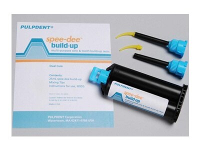 Spee-Dee Core Build-Up Material, Dual-Cure, Cartridge Kit, 50 ml, 1/Pk, SBU50 thumbnail 9
