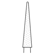 Two Striper Diamond FG 209.10F 5/Pk