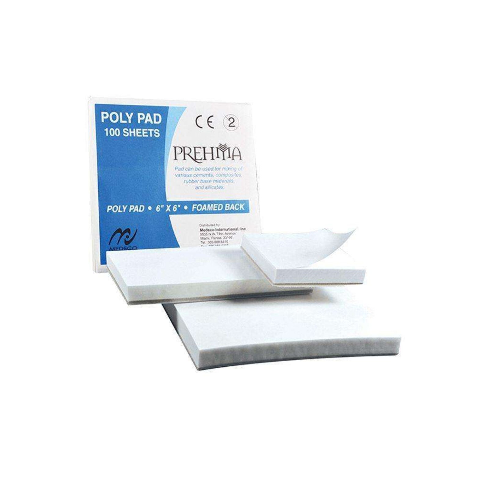 Mixing Pads 6x8 Poly Coated Non-Skid 50/Pk product image