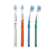 Premium Adult Cleargrip Curved Toothbrush 72/Box