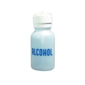 Pump Dispenser 8oz Clear w/Alcohol print
