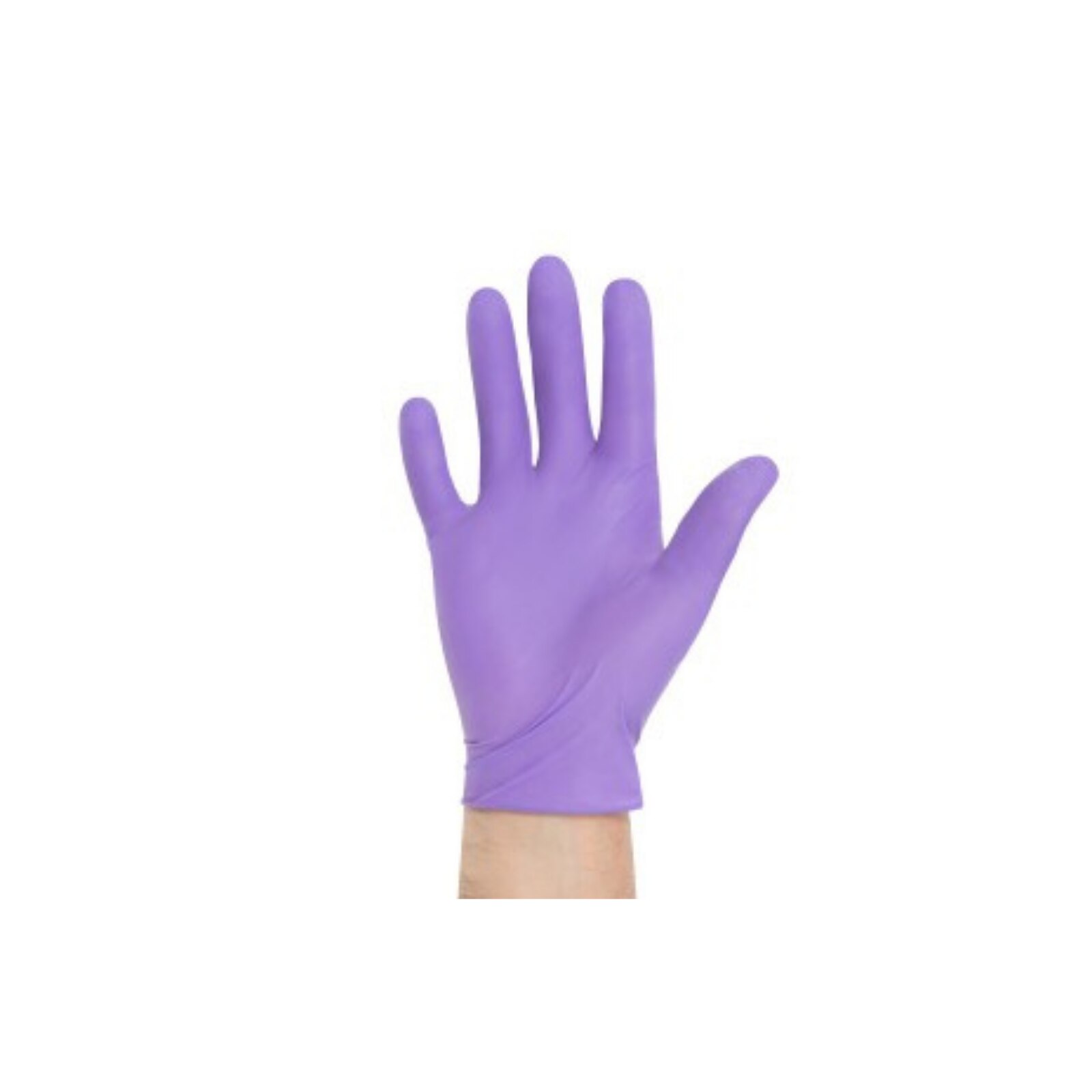 Purple Nitrile Nitrile Exam Gloves X-Small Purple Non-Sterile 100/Bx thumbnail 6