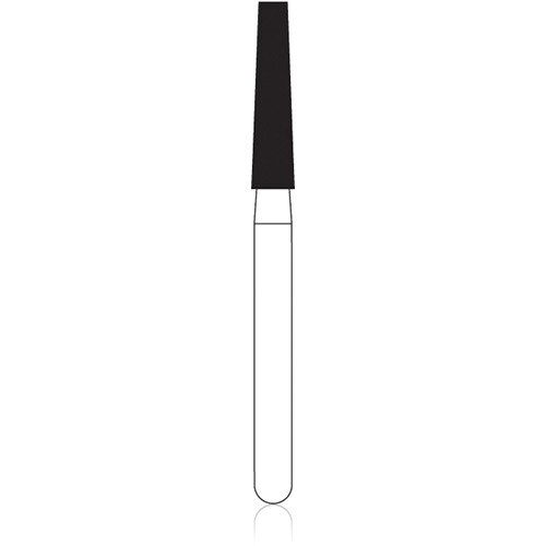 NTI Diamond Burs, FG, Taper Flat End, # SC847, 1.8 mm, Super Coarse, Black, 5/Pk, SC847-018 thumbnail 5