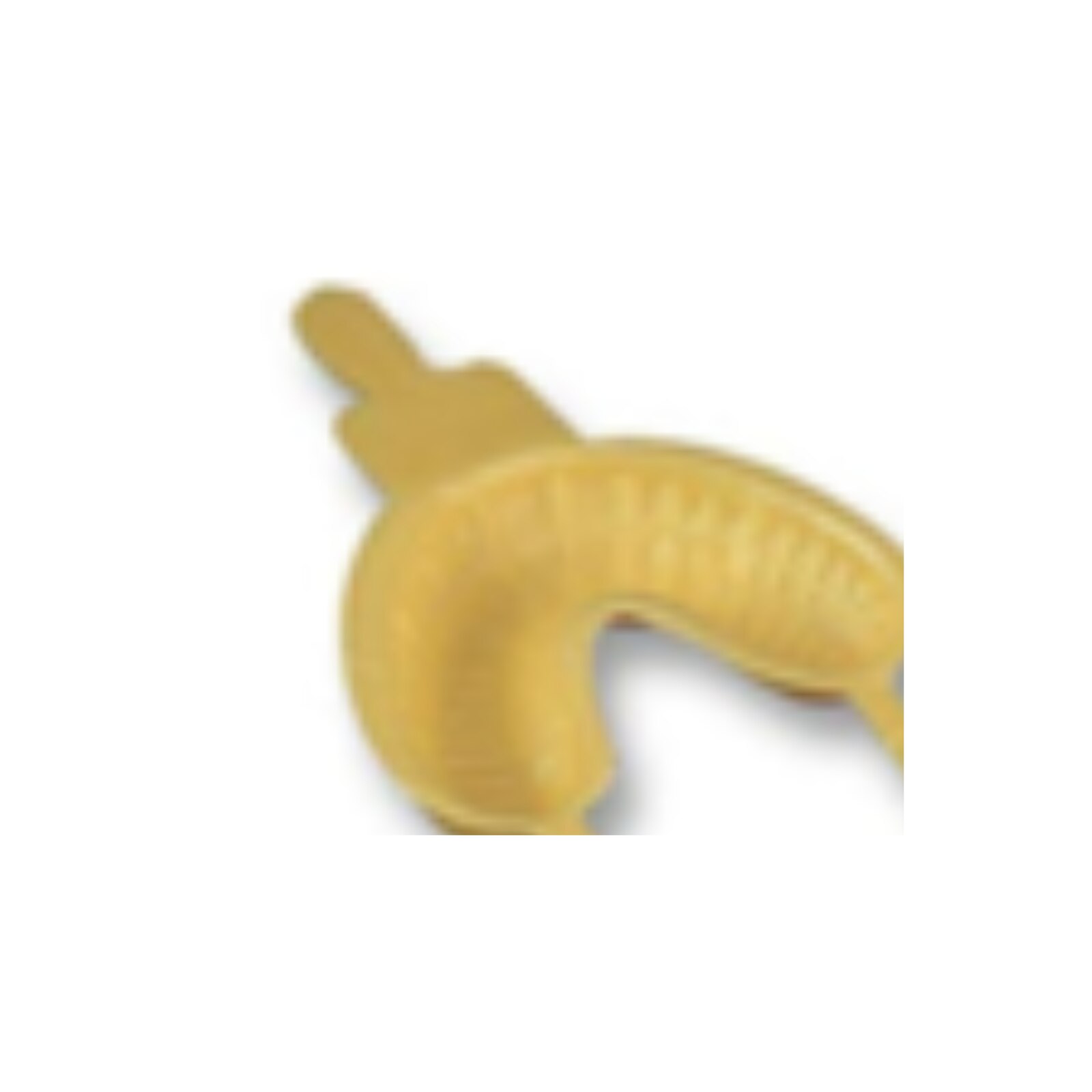 Disposable Single Fluoride Trays Arch, Small, Yellow, 100/Pk, FTS-S - Disposable Single Fluoride Trays Arch, Small, Yellow, 100/Pk, FTS-S - Image 1