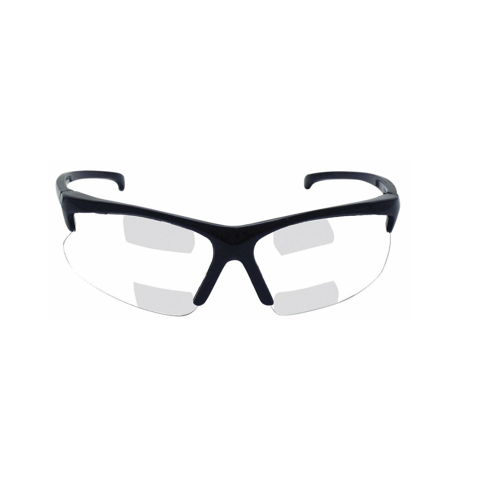 Nemesis V60 Readers Safety Eyewear Clear Lenses +2.0 Black Frame product image