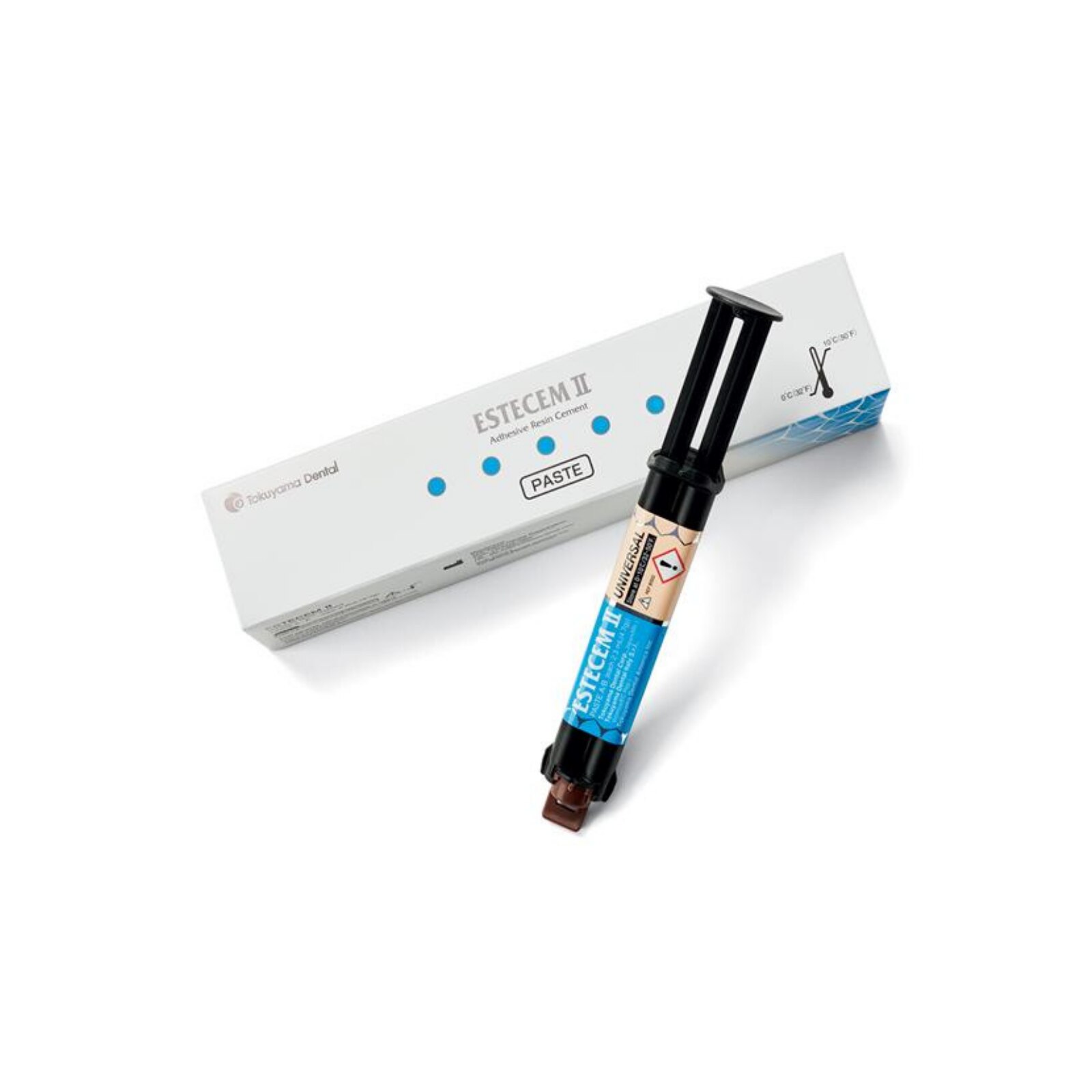Estecem II Paste Automix Composite Cement Brown Automix Syringe Ea thumbnail 3