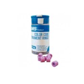 Color Code Instrument Rings Regular 50/Pk Purple