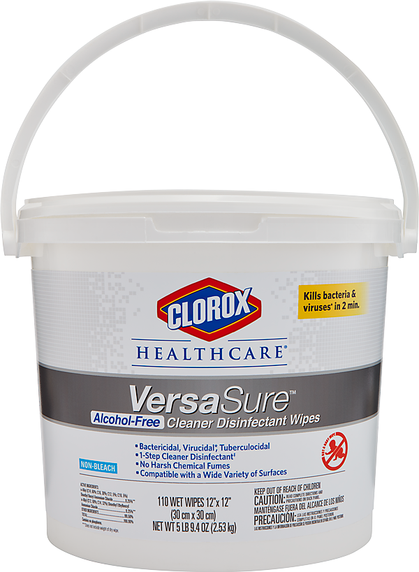 Clorox VersaSure AF Wipes 110/Bucket product image
