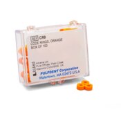 Code Rings Silicone Standard 50/Pk Orange