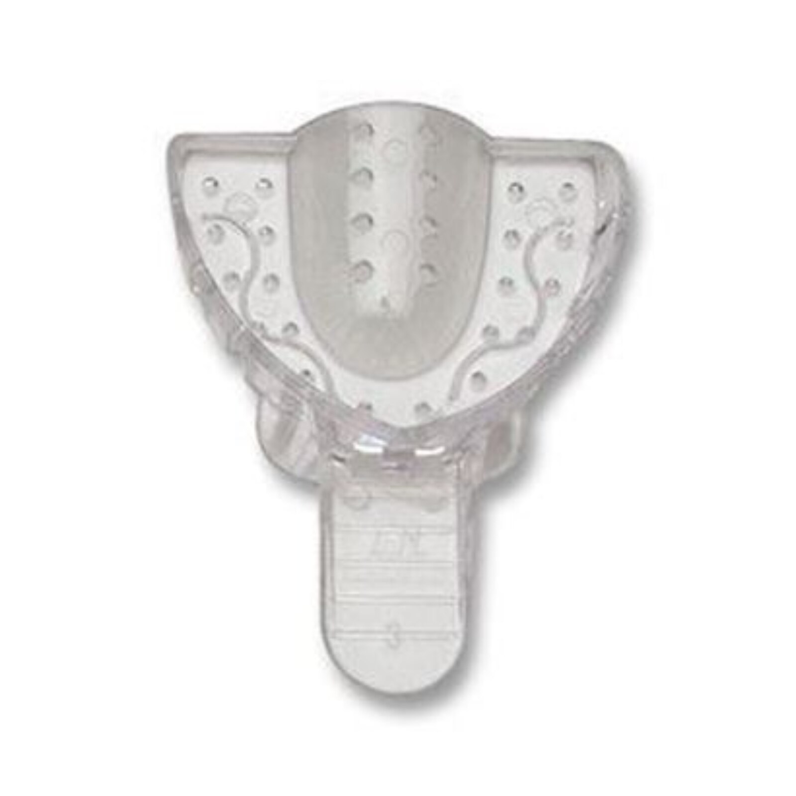 Excellent Crystal Impression Trays - Perforated, # 3 Medium Upper Arch, 12/Pk, ITC-MU product image