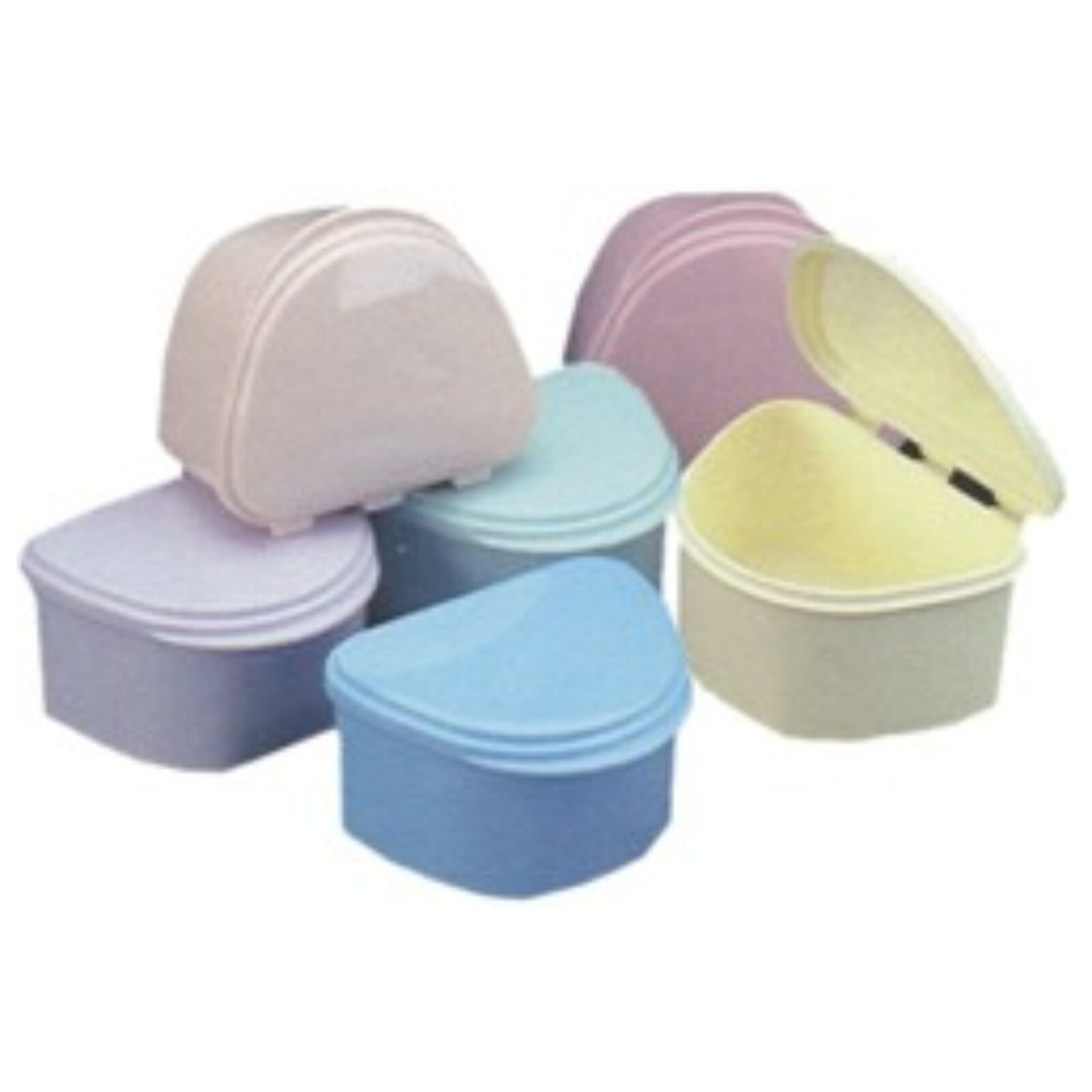Denture Case Assorted Pastel 12/Pk product image