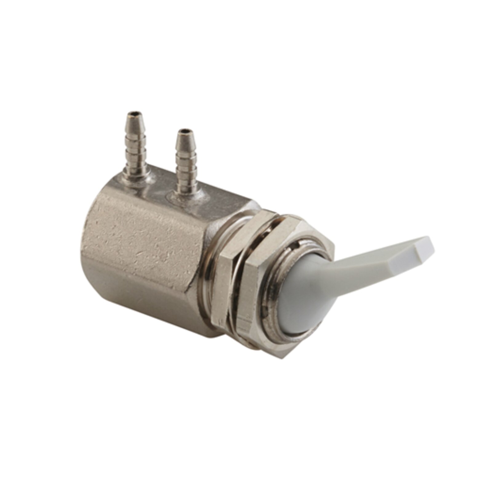 Toggle Valve Side Port 3-Way Gray product image