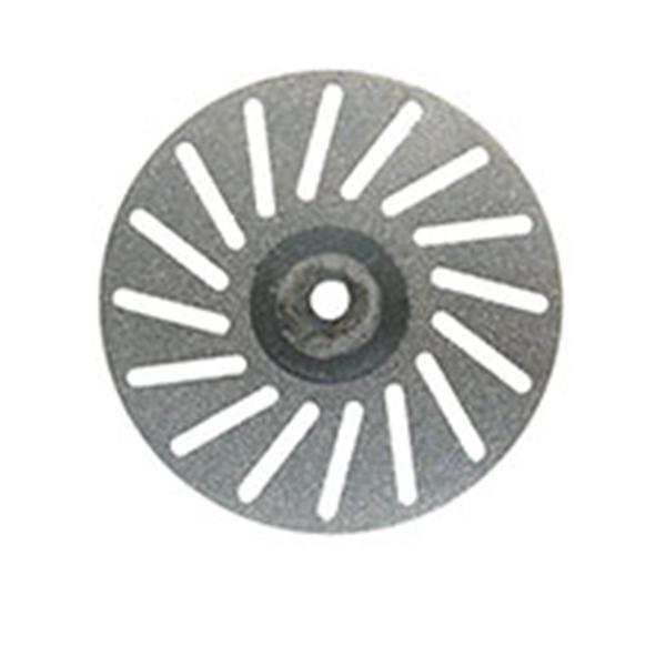 Diamond Discs, Super Flexible Perforated Double Sided, HP, # 947, 19 mm, Fine, Red, 1/Pk, 947DF-190-HP thumbnail 2