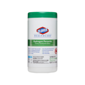Clorox Hydrogen Peroxide Wipes 6.75 x 5.75 155/Can