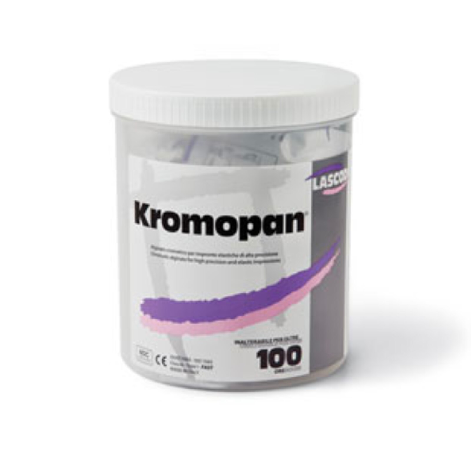 Kromopan 100 Chromatic Alginate, Dust-Free, Fast Set, Canister, 1 lb, Mint, 1/Pk, KRM203 thumbnail 4