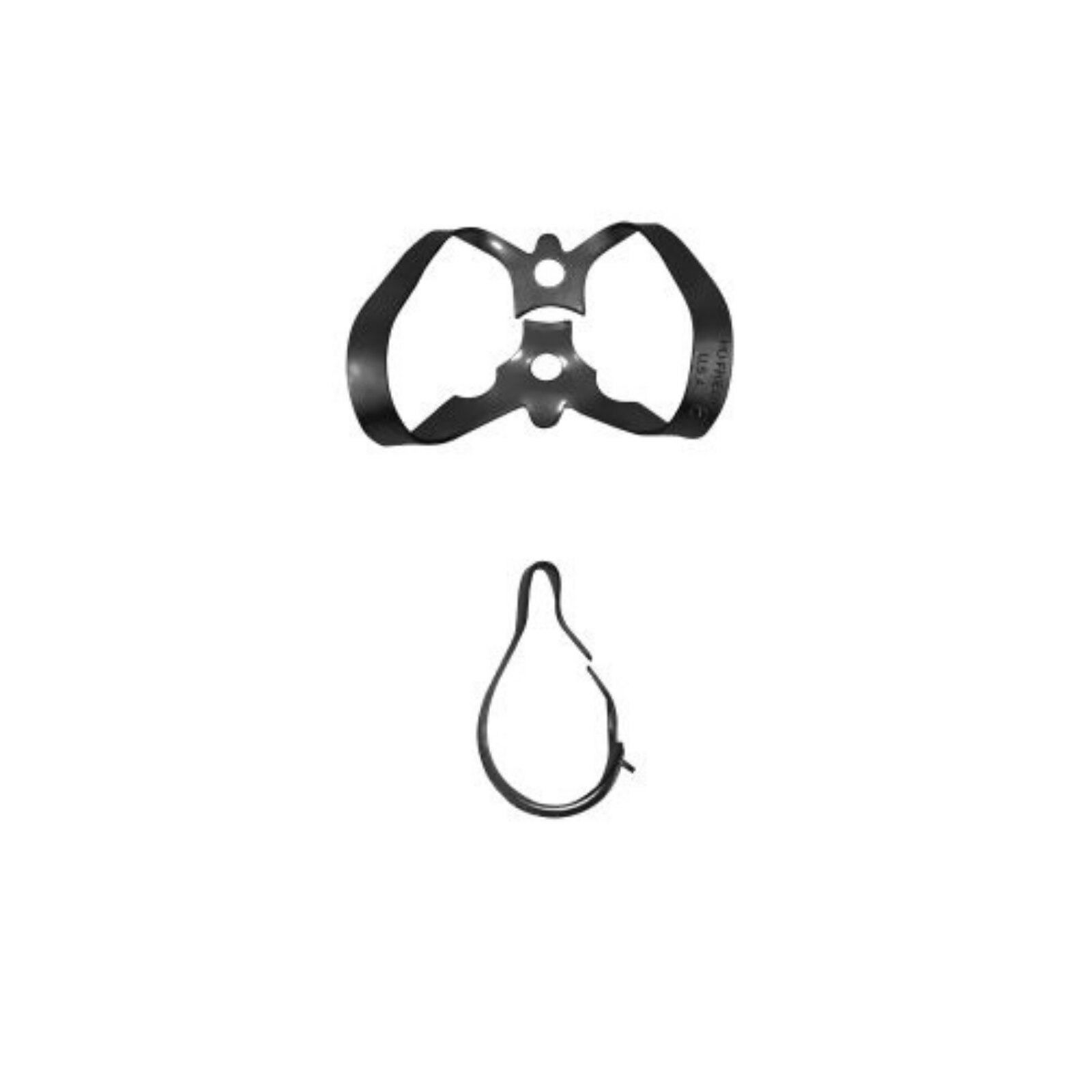 Hu-Friedy Black Line Rubber Dam Clamp Winged Size 6 Ea thumbnail 5