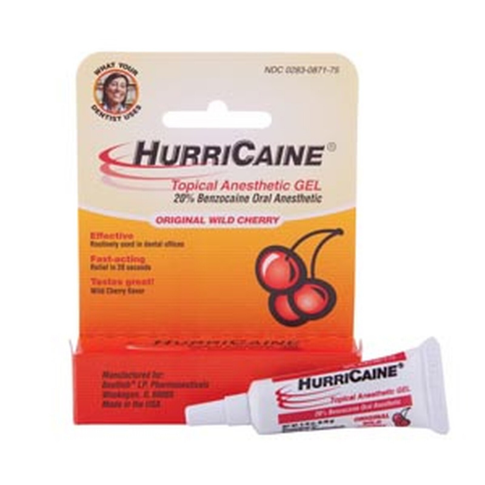 HURRICAINE® Topical Anesthetic Gel Tube Pack of 12 thumbnail 2