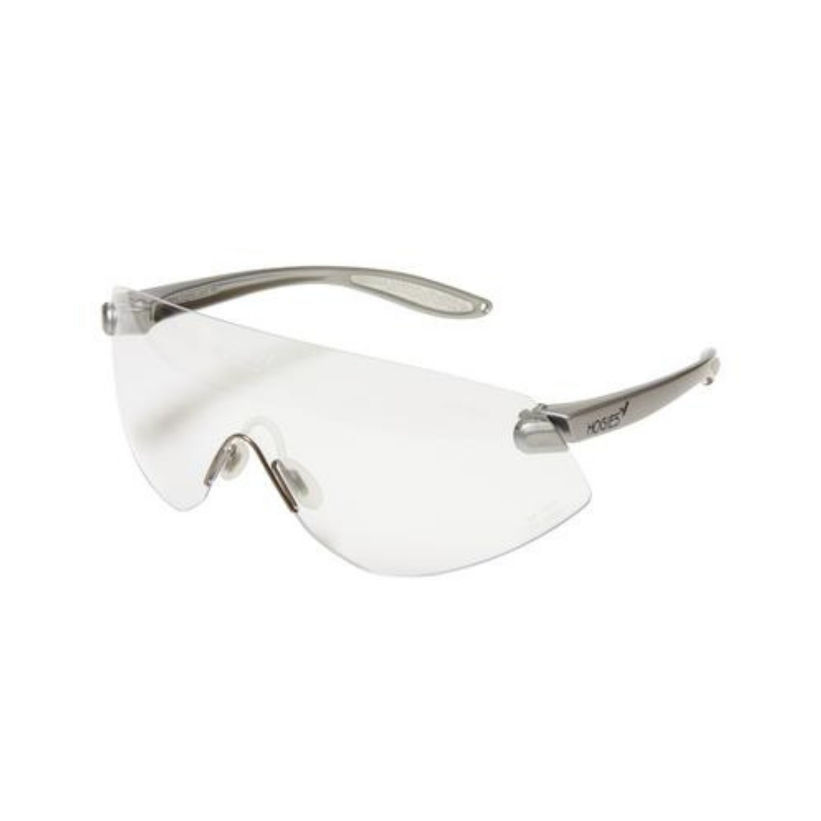 Outback Protective Eyewear Clear Lens Silver Frame product image
