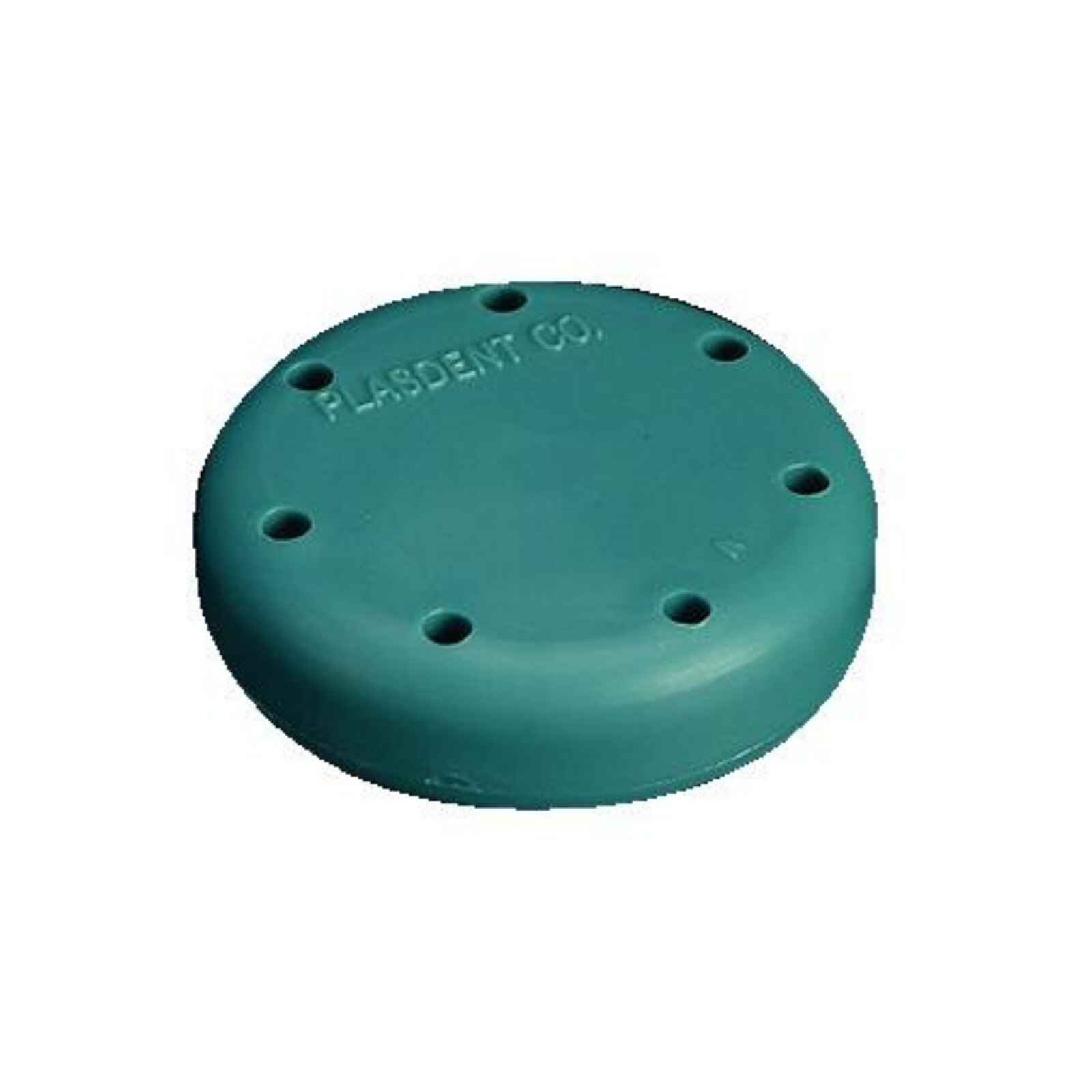 Magnetic Bur Block 7-Hole Small Round Seagreen, 400BSS-4PS - Magnetic Bur Block 7-Hole Small Round Seagreen, 400BSS-4PS - Image 1