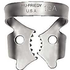 Rubber Dam Clamp, # 12A, Lower Right Molars, Satin Steel, 1/Pk, RDCM12A thumbnail 10