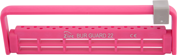 Steri-Bur Guard Plastic Bur Block, 22-Hole, Neon Pink, 1/Pk, 50Z410S thumbnail 3