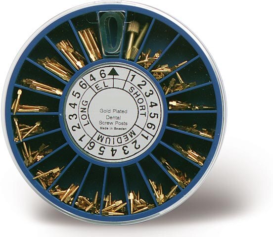 Gold Plated Post Key Square product image