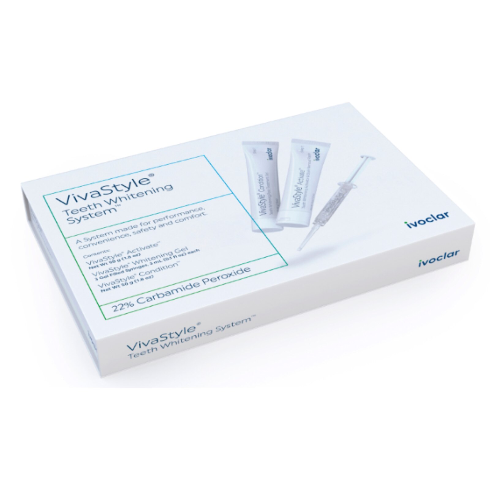 VivaStyle At Home Whitening System Kit 22% Carbamide Peroxide 3/Pk thumbnail 10