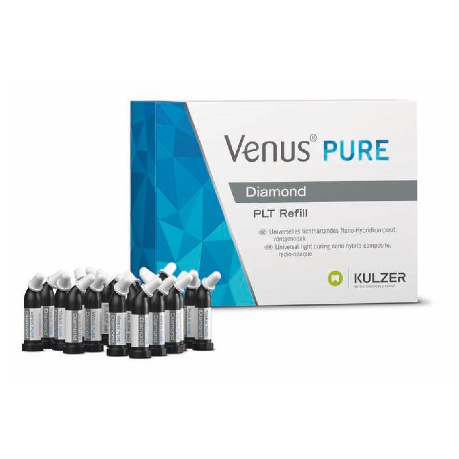Venus Diamond High Viscosity Composite Pure Medium Universal Cmpul Rfl 20/Bx thumbnail 5