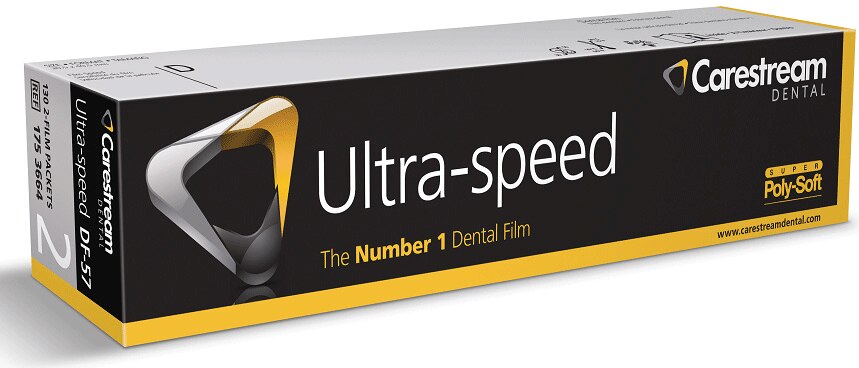 Ultra-Speed Film DF-42 Paper, Posterior, Single Film, # 3, 100/Pk, 1296771 product image