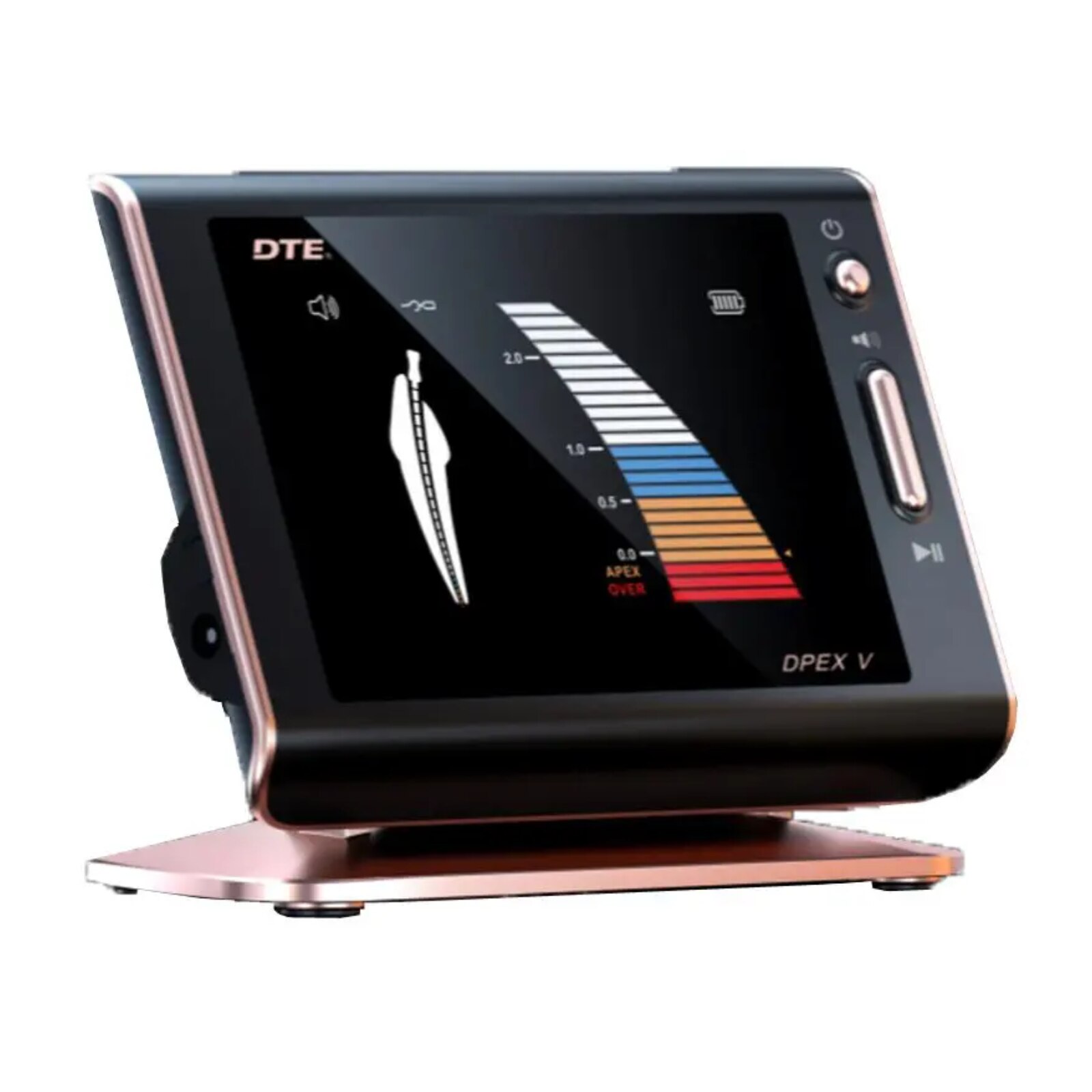 DTE Multi-Frequency Apex Locator, Black/Gold, Dpex V - DTE Multi-Frequency Apex Locator, Black/Gold, Dpex V - Image 1