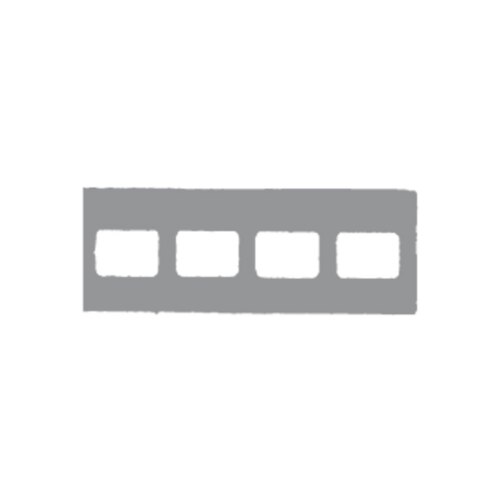 Klear-Vue X-Ray Mounts 100/Pk 4H "0" thumbnail 2