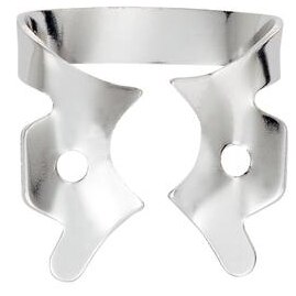Hygenic Rubber Dam Clamp, Gloss Finish, # 14, Winged, 1/Pk, H05690 thumbnail 6