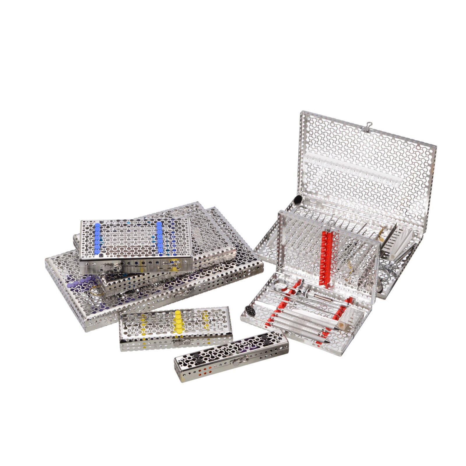 IMS Infinity Series Exam Cassette Stainless Steel White 5 Instruments Ea thumbnail 3