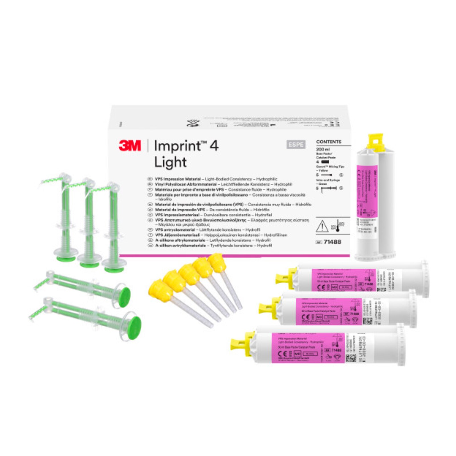 Imprint 4 Garant VPS Impression Material, Refill, Light Body, 50 ml, 4/Pk thumbnail 10