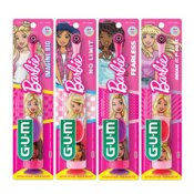 GUM Barbie Power Kids Toothbrush 12/Pk