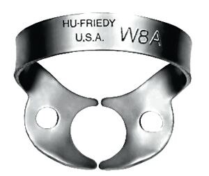 Rubber Dam Clamp, # W8A, Molars, Satin Steel, 1/Pk, RDCMW8A thumbnail 9