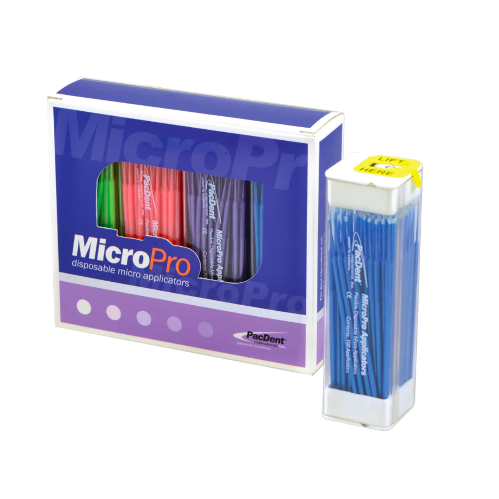 MicroPro Micro Applicator Ultra Fine Purple 400/Pk product image