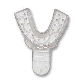 Double Arch Impression Tray Perforated 2 Large Lower 12/Pk thumbnail 7