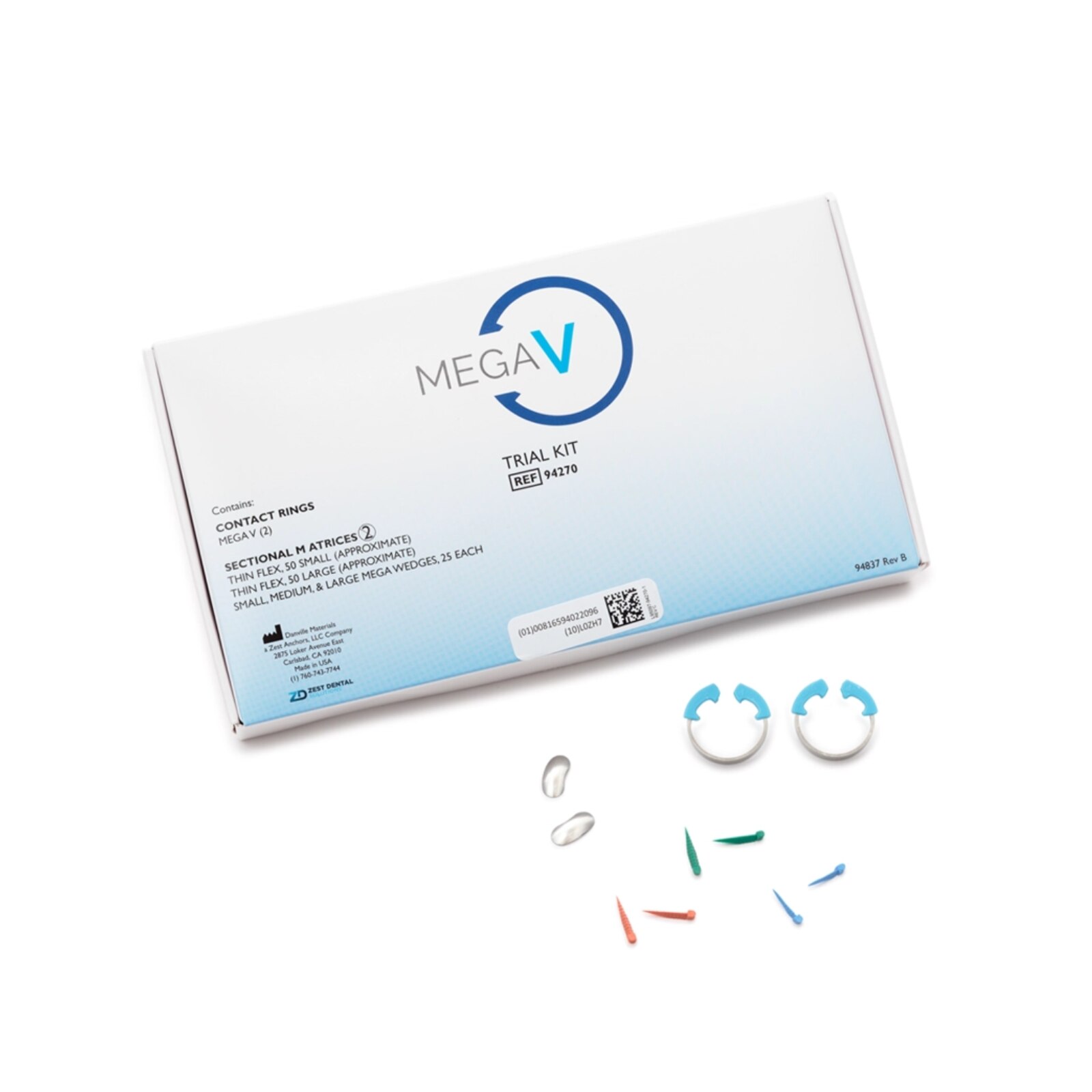 Mega V Ring Clinical Trial Kit 94270 product image